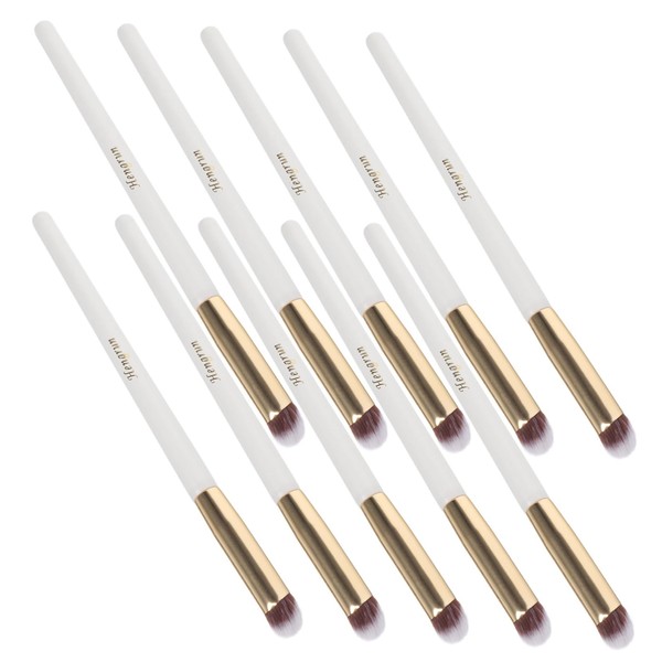 BIUDECO Professional Makeup Set 10pcs Concealer Brush Angled Tip under