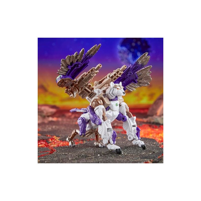 Transformers Transformers Legacy United Leader Class Beast Wars Universe Tigerhawk,