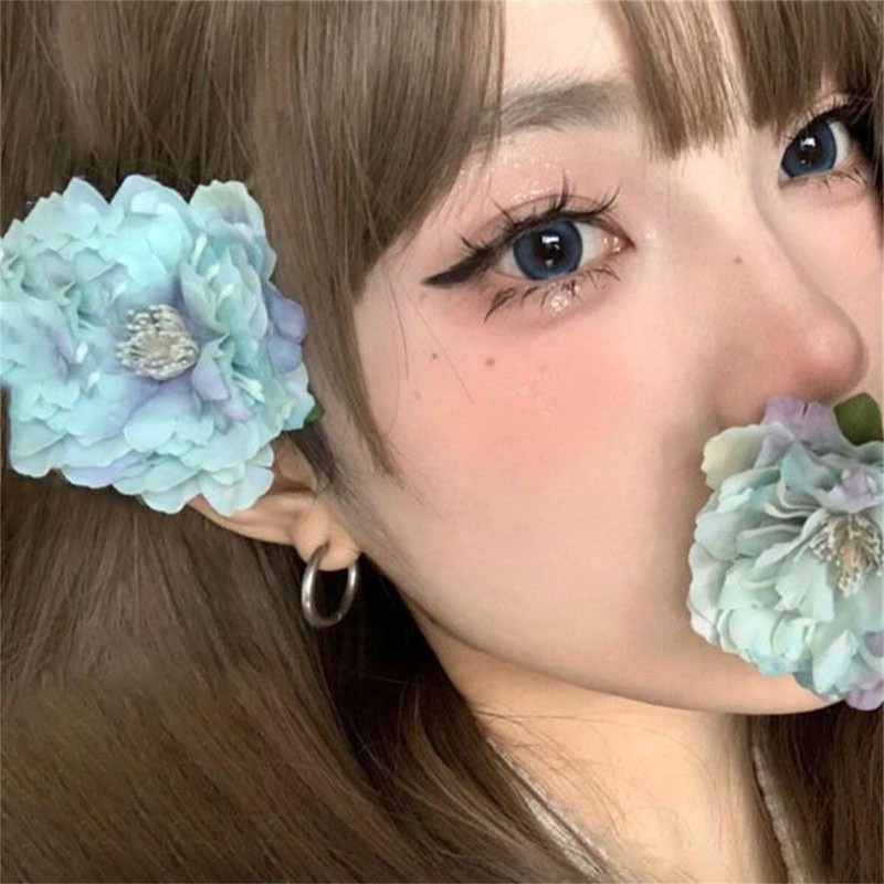 papasgix Flower Hair Clips for Women, Hawaiian Flower Hair Clips,