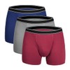 TIICHOO Mens Incontinence Pants Washable Urinary Leakproof Boxer Shorts with