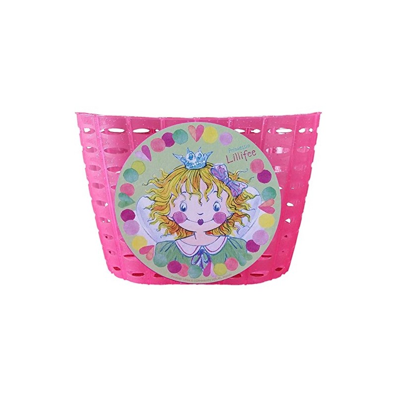 Bike Fashion Lillifee Plastic Basket Pink