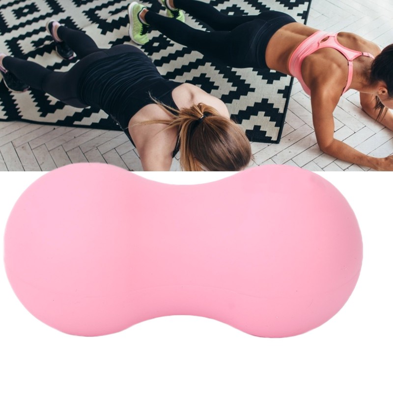 Peanut Massage Ball Fascia Trigger Point Mobility Ball Silicone Foot