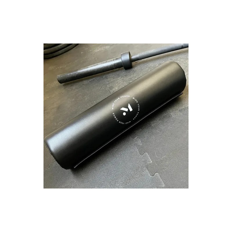 Almohadilla Para Barra Gym Piel Premium Mente Negro
