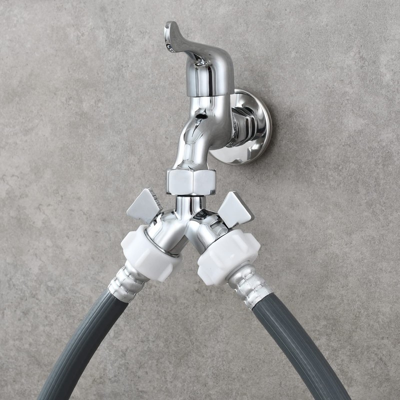 Tecmolog DSF017A 2-Way Tap Distributor 3/4 Inch Brass Y Distributor