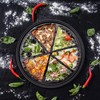 LS Kitchen Pizza Tray Non-Stick Pizza Baking Tray with Holes