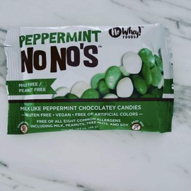 No Whey Foods - Peppermint No No's (3 Pack) - Vegan Chocolate Candy - Dairy Free, Peanut Free, Nut Free, Soy Free, Gluten Free