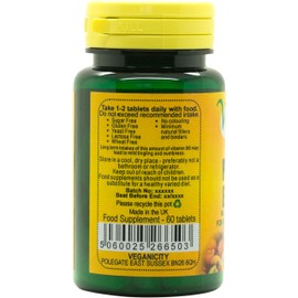 Veganicity Pregnancy Essentials Multivitamin : Women's Health Supplement : 60 Tablets, in a Planet-Friendly 99% Recycled Pot