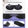 SOFTSLEEP Funny Blackout Sleep Mask，Cute Cat Ears 3D Eye Cover