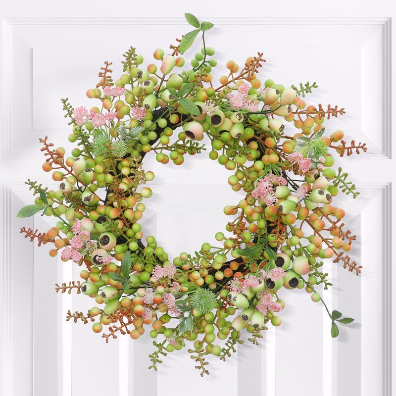 Elegant Spring Floral Wreath 24 Inch for Any Space |