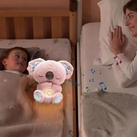 Koala De Peluche Respiración Antianciedad Koala Juguete Calm Color Rosa Claro