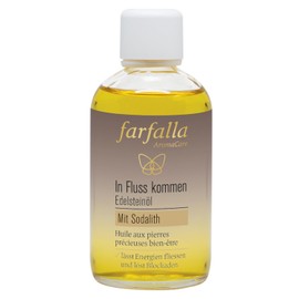 Farfalla EdelsteinöL, In Fluss kommen mit Sodalith, 100ml (1)