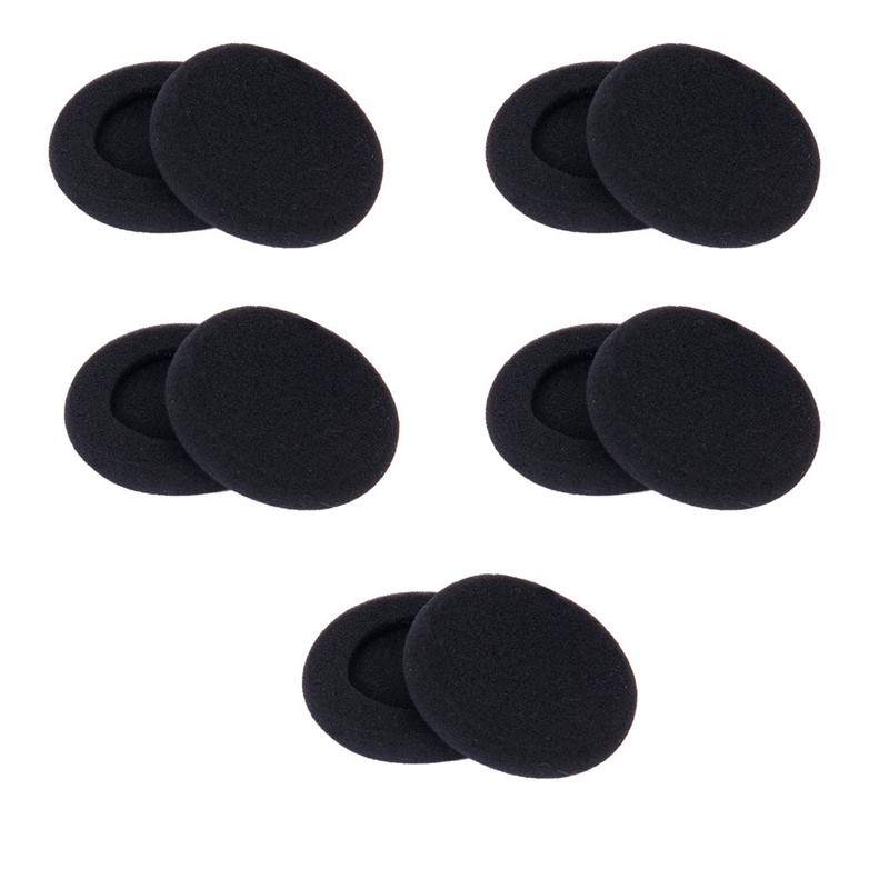 【ノーブランド品】交換用イヤーパッド イヤークッション 50mm 10個セット KOZEEY