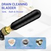 Drain Cleaning Bladder- Fits 1" to 2" Pipes, 3/4" Hose