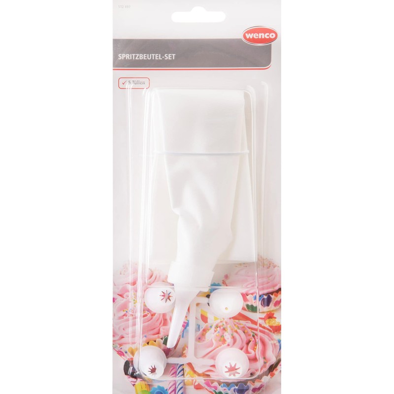 Wenco 555562 Piping Bag, Stainless Steel