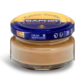 SAPHIR Creme Surfine Pommadier Shoe Polish - Beeswax Cream for Leather Products - Gabardina