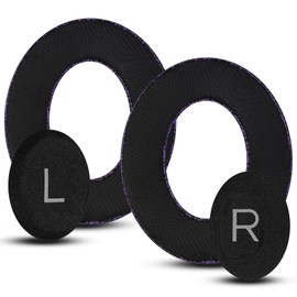 Joghaw Replacement Ear Pads for Bose 700（NC700） Noise Cancelling Headphones – Breathable Ice Sensation Sports Fabric with High-Density Noise Cancelling Foam - Black Purple Pattern