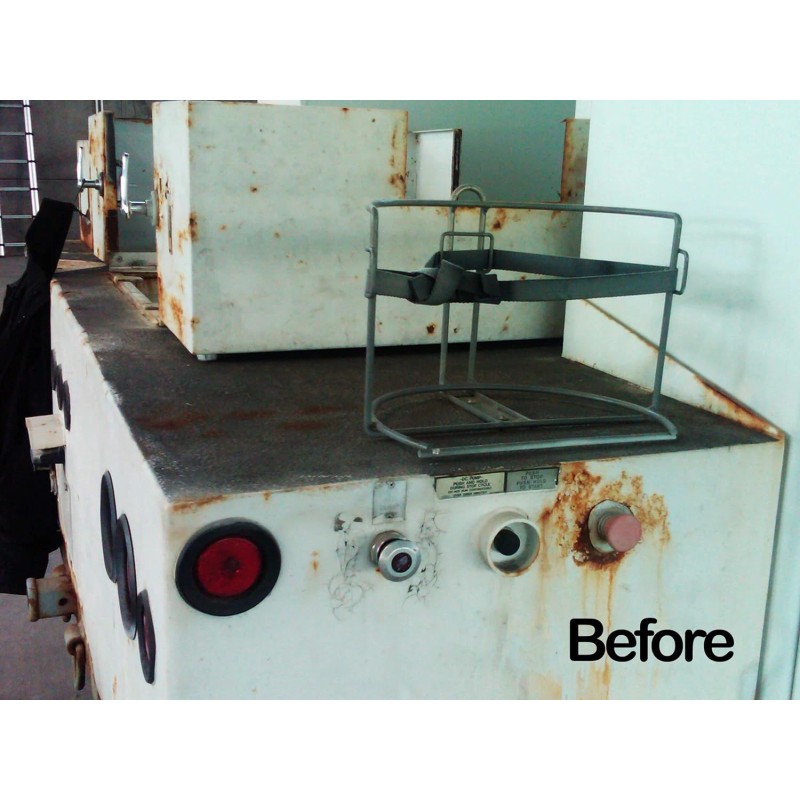 RUST BULLET Whiteshell Industrial Grade Preventive Coating, 1 Quart -