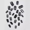 Nail Tips, Handmade Nail Tips, Short, Catza, Set of 24,