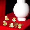 CLISPEED 6Pcs Mini Chinese New Year Snake Figurines: 2025 Lunar