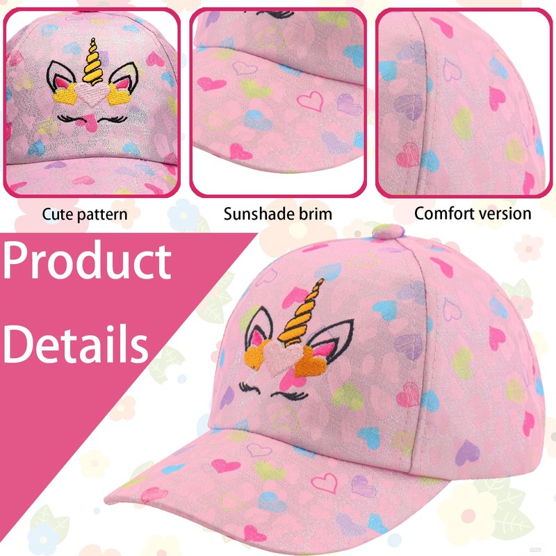 AUNGCSHE Baseball Cap, Adjustable Children's Snapback, Adjustable Baseball Cap, Sun