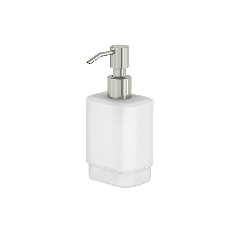 Lenz SOULUTION Soap Dispenser Square Matt Nickel 3528322