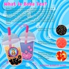Premium HEART STRAWBERRY Coconut Jelly Dessert Topping by Buddha Bubbles