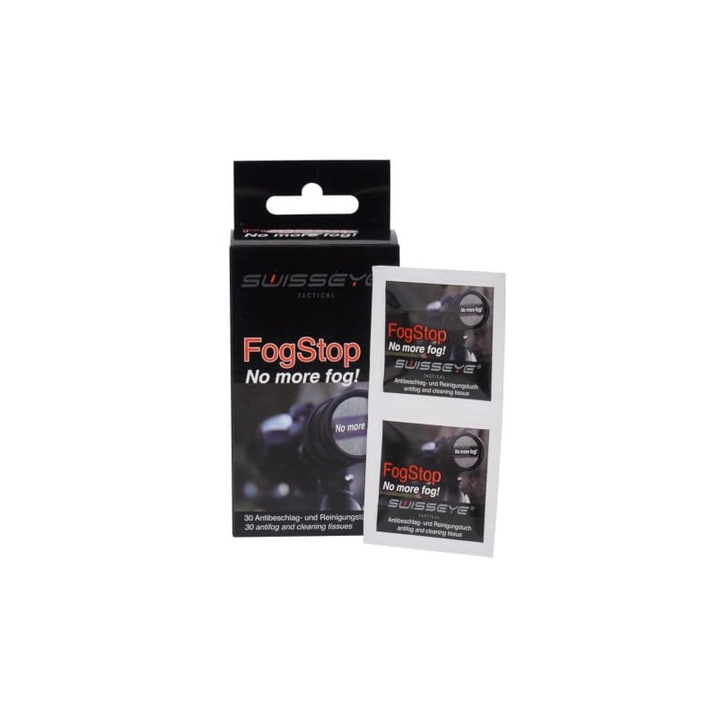 Swiss Eye FogStop Anti-Fog Cloths (Pack of 30)