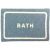 Melody Jane Dolls House Blue Bath Mat Miniature Rugs Bathroom