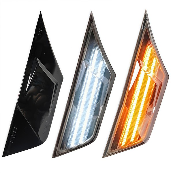 HAHLOMEI Super Bright LED Side Marker Lights Compatible with 2016-2021