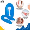 SULPO 2 Pairs Gel Heel Protectors for Pressure Pain for