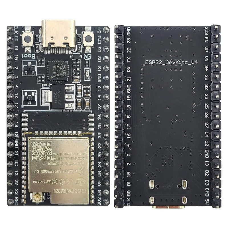 DUBEUYEW ESP32-DevKitC Core Board Typ C ESP32 Entwicklungsboard ESP32-WROOM-32U für