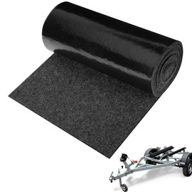​​​Boat Trailer Bunk Carpet, 12inch x 20ft Marine Trailer Bunk Carpet, Trailer Boat Bunk Padding for Outdoor Boat Trailer Jet Ski Ramp Garage Dock