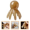 Homoyoyo Homoyoyo Octopus Head Massager Comb: Resin Gua Sha Hair,