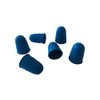 Pack of 12 Blue No.1 Rubber Thimblettes - Medium Thimble