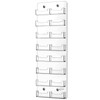 Lincia Acrylic Business Card Holder Wall Mount Clear Sticker Display