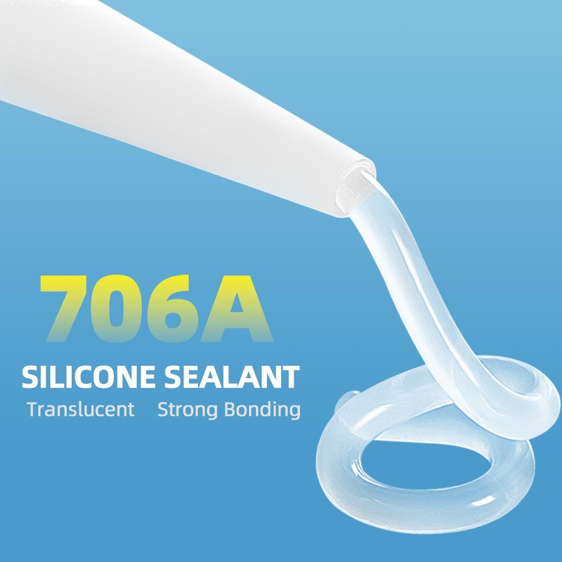 AR-PRO (2 Pack) 706A Translucent Silicone Sealant - 2 x