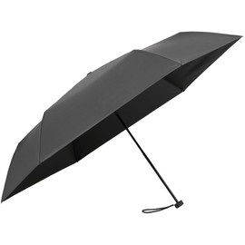 Mabu SMV-41836 Umbrella, Large Size, Diameter 45.3 inches (115 cm), Ribs, 25.6 inches (65 cm), Light Shading Ratio, 100% Wide Light Shading Mini 65, Ash, Stylish, Popular, Men's, Ladies, Rain