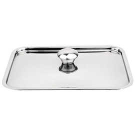NISBETS CL189 Lid for CL188 Stainless Steel Mini Roasting Pan, 150 mm x 100 mm