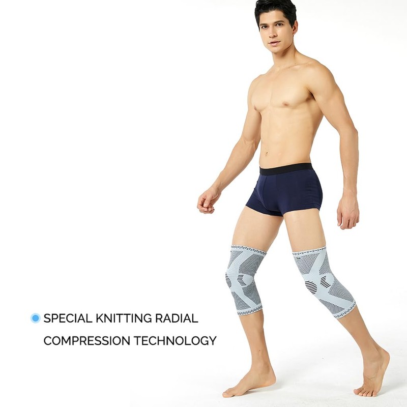 NEOtech Care Supportive Knee Support Made of Bamboo Fibre -