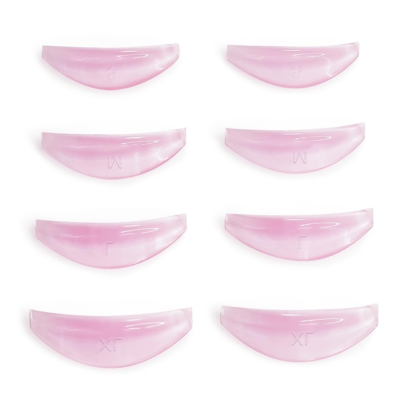 PERMANIA Lash Lift Rods, 8 Pcs/4 Sizes for Lash Perm