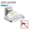 WENKO Vacuum-Loc® Seifenablage Quadro Edelstahl