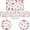 Pudodo That's Amore Table Runner Italian Themed Bachelorette Party Wedding