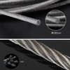 DFsucces Security Wire, Fixing Wire, Cable, Fall Prevention, Load Capacity: