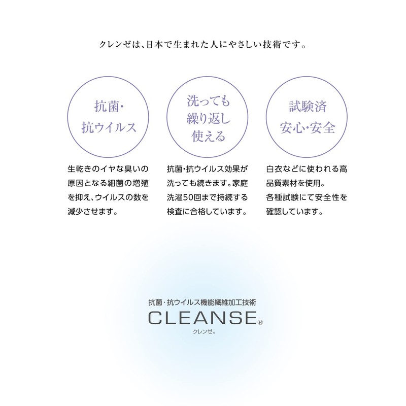 IKplus MA-33 Skin Mask Cleanse, Antiviral, Washable, Cool Touch, Absorbent,