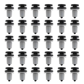 Be In Your Mind 30 x 3B0867333 Car Door Trim Clips Fixing Boot Trim Holder with Grommet Compatible with VW Transporter T5 Plastic