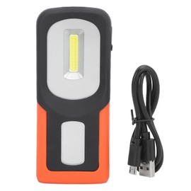 COB Work Light Portable USB Rechargeable LED Light with 360° Rotatable Hook for Camping Fishing Diving Travelling