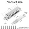 4 Pcs Magnetic Door Catch 150lb Stainless Steel Heavy Duty