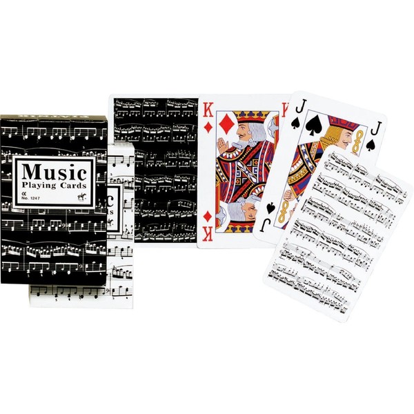 Gibsons Games Piatnik Playing Cards - Music Single Deck