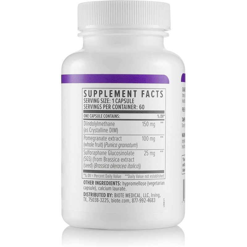 Biote Nutraceuticals - DIM SGS + - Hormone + Detox