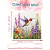 cukol cukol Cross Stitch Set, Pre-Printed Hummingbird, Embroidery Templates, Embroidery